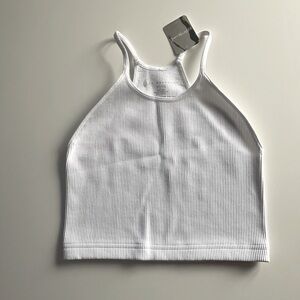 BNWT FREE PEOPLE CROP RUN TANK